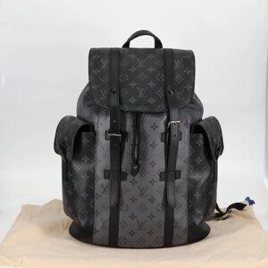 LOUIS VUITTON Monogram Eclipse Christopher PM Backpack